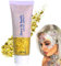 Glitter Gel Gold – glitzer gesicht Chunky Glitzer Gel & Flüssiger Lidschatten mit-Pailletten, Funkelnde Body Lotion für Gesicht, Haare, Lippen, Nägel & Körper