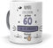 mundohuevo Taza Personalizada con Texto: Estás estupenda, Tienes 60 y no los aparentas. Añade tu Nombre. Regalo Original cumpleaños. Taza Desayuno. Haz, Regala Alegría.