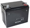 SECURA Batterie 12V 22Ah (+ pôle droite) compatible avec PoulanPro PR1842STB Tracteur de pelouse