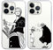 2 Stück Handyhülle für Apple iPhone 15 PRO Hülle 6.1 Zoll Anime Monkey D Gear 5 Nika Zoro Hülle, Transparent Manga Cool Muster Schutzhülle Weiche Stoßfest TPU Silikon Cover für iPhone 15 PRO