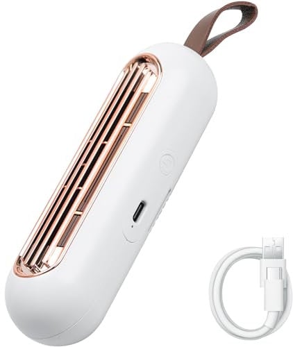GiReich Mini Desodorante para frigorífico, USB Generador de Ozono O3, Ambientador Nevera - Eliminador de Olores Frigorifico, Conservación de Alimentos, Reducción de los Residuos de Pesticidas