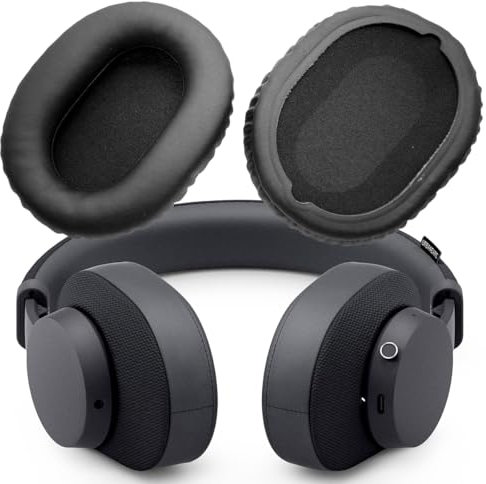 V-MOTA Pampas Ohrpolster, kompatibel mit Urbanears Pampas Wireless Bluetooth Headset, Ersatzteile (1 Paar) (Anthrazitschwarz)