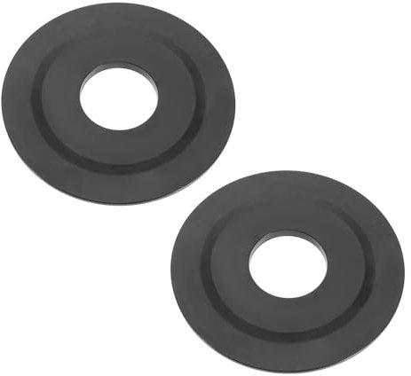 eMagTech 2pcs Joints de Valve Chasse d'eau de Toilette Rondelle de Valve de Chasse d'eau Joint en Caoutchouc de Valve de Chasse 24mm ID 72mm OD Compatible avec Siamp Skipper 45 Storm 33A Accessoires