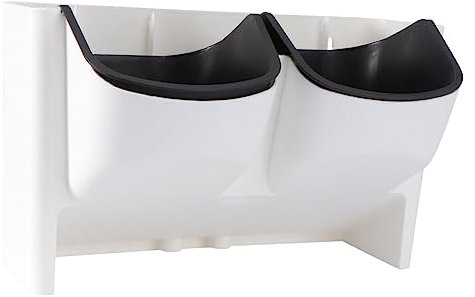 Kisangel Vertikaler Stapelbarer Wandblumentopf Aus Robustem Material Selbstbewässernd Mit Drainage Zum Hängen Und Begrünen Von Balkon Garten Und Wohnräumen Praktische Pflanzlösung Für Versc