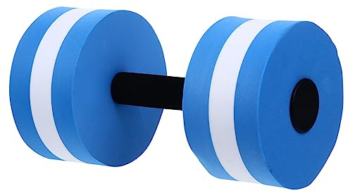 Gogogmee 1 mancuerna flotante de agua EVA para fitness acuático, para ejercicios de piscina, resistencia al agua, para adultos