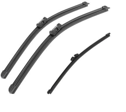 TMERIC Scheibenwischerblätter Für Ford Focus 4 MK4 2018-2020, 26 + 20 + 11, Vorne Links, 2 Stück, Haken, Wischer Windschutzscheibe Windschutz Fenster Zubehör Wischerblätter