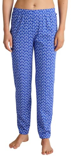CALIDA Favourites Hose Damen, mit Seitentaschen, aus 100% Supima Baumwolle | Seitentaschen, temperaturausgleichend, atmungsaktiv, leichter Stoff