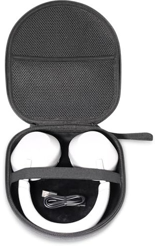 ProCase Funda para Auriculares, Compatible con Sony (MDR-ZX100/110 WH-720N/770), JBL Tune 520BT 510BT 770NC 720, Soundcore, TOZO HT2. Bolsa De Viaje para Auriculares-Negro