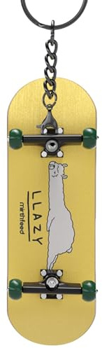 Tuxxjzm Kleines Berührungsspielzeug, Fingerboard mit Kugellagern | Schlüsselanhänger Finger Skateboard Spielzeug für | Fingerspitzen-Bewegungsspielzeug für Zuhause, Schule, Reisen,