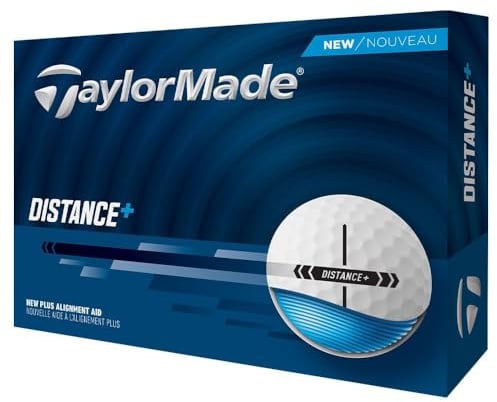 TaylorMade Golf 2025 Distance + White One Dozen