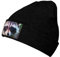 WAFICAC Beanie-Strickmütze mit Aufdruck „Little Raccoon Face 1, süße Beanie-Mütze, Winter-Strickmütze, Totenkopfmütze für Damen und Herren