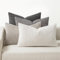 MIULEE 4er Set Kissenbezug Kissen Dekorative Kissenbezüge Kordsamt Sofakissen Dekokissen Kopfkissenbezug Couchkissen Deko Bezug für Sofa Couch Wohnzimmer Schlafzimmer Büro 40x60cm Graue Serie