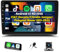 SIXTOP 4G+64G Autoradio für FIAT Ducato 3/Peugeot Boxer 2/Citroen Jumper 2 2011-2022 mit Carplay Android Auto,9“ Touchscreen Radio mit Bluetooth EQ GPS WiFi FM/RDS MirrorLink+Rückfahrkamera &Mic