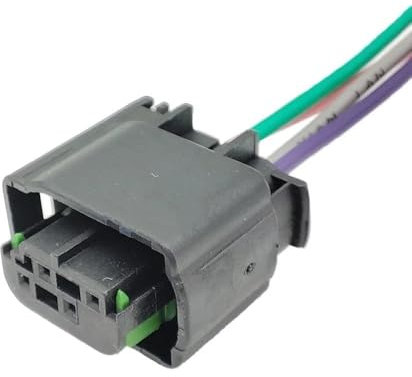 conector coche 1-967640-1 8E0971934 0090-506 Convertidor de GLP de 4 pines Conectores de cámara de visión trasera Enchufe del cable del sensor de oxígeno