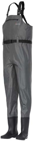 Abu Garcia Nylon Chest Waders Dark Grey - Wathose