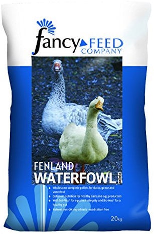 Fancy Feed Company Fenland Waterfowl Pellets Complete Feed, 20 kg