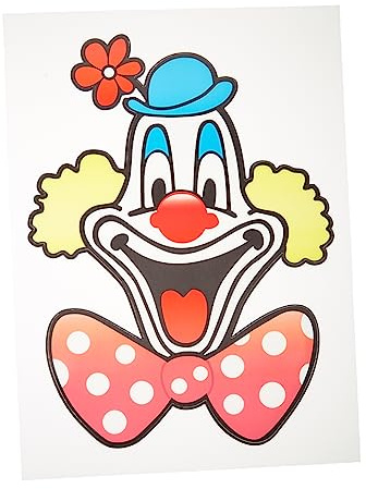 Deiters Fensterbild Clown 30cm