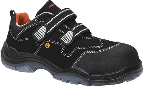 ELTEN Sicherheitsschuhe SID ESD S3, Herren, Textil, Kunststoffkappe (leichter als Stahlkappe), leicht, sportlich, Schwarz, Größe: 46