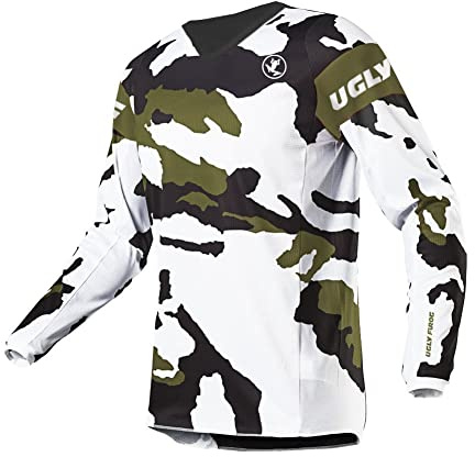 UGLY FROG 2023-2025 Downhill Trikot Kurze/Lange Ärmel Herren Mountainbike Freeride BMX Fahrradtrikot Motocross MTB/Downhill Bekleidung