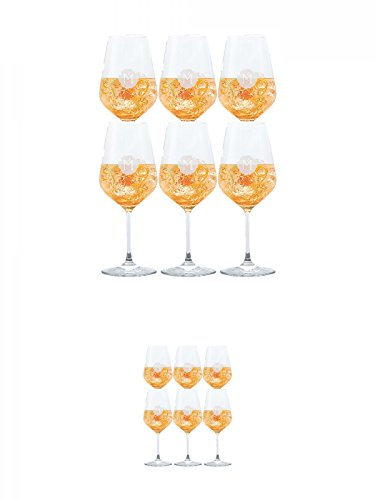 Miamee Goldwasser Cocktail Gläser mit 5cl Eichstrich 6 Stück + Miamee Goldwasser Cocktail Gläser mit 5cl Eichstrich 6 Stück