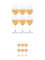 Miamee Goldwasser Cocktail Gläser mit 5cl Eichstrich 6 Stück + Miamee Goldwasser Cocktail Gläser mit 5cl Eichstrich 6 Stück