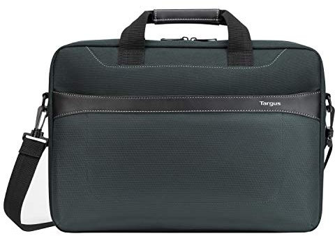 Targus Laptop Case, Fits Laptop up to 17.3, GeoLite Advanced Topload Case, Lightweight, Durable and Water-resistant Fabric with Removable and Adjustable Shoulder Strap - Black
