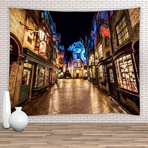 Feierman Wandteppich mit Diagonalenglas, Wandbehang, Dekoration, 100 % Polyester, für Kinderzimmer