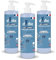 DODIE Lot de 3 Gels Lavants 3 en 1 (3 x 500 mL) - Nettoyant Visage, Corps et Cheveux - 92% d’ingrédients d’origine naturelle, Hypoallergénique - Dès la naissance