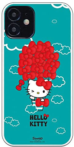 Personalaizer Original Schutzhülle kompatibel mit iPhone 12 Mini mit Hello Kitty Ballon Schleifen