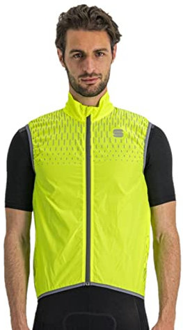 SPORTFUL Herren Reflex Vest Sportweste, Gelb fluoreszierend, L