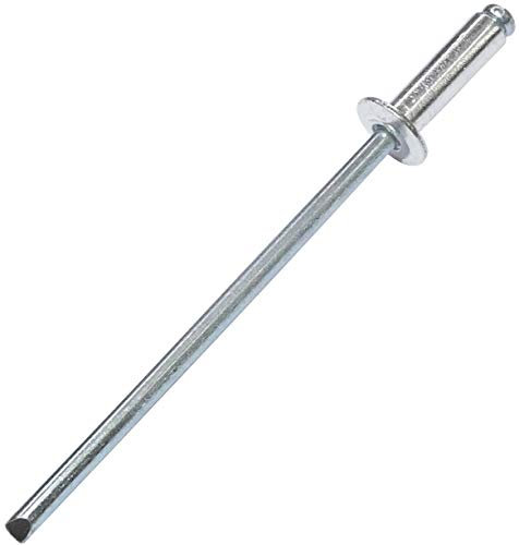 AERZETIX - C48090 - Lot de 100 Rivets aveugles standard Ø2.4x8mm aluminium/acier - DIN 7337 A - rivet pop à rupture de tige