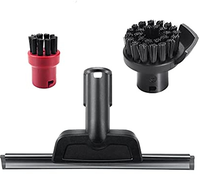 yaoqijie Window Nozzle Scraper Round Brush Fit For Karcher SC1 SC2 SC3 SC4 SC5 Fit For Steam Cleaner 2.863-025.0 Sweeper Brushes lasting