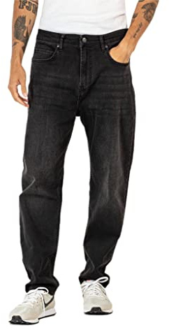 Reell Rave Black Wash, Jeanshose für Herren Größe 36/32
