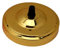 LEDSone Einzelpunkt-Deckenleuchte für Pendelleuchten, 108 mm, Metall, antike Seitenbefestigung, Deckenrosette mit Zubehör für Decken- und Wandleuchte. (Französisches Gold)