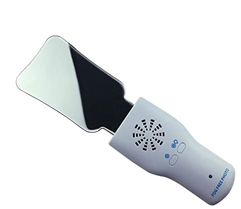 TZZES Espejo Dental AutomáTico Antiniebla para FotografíA Oral, Espejo Reflector Antiniebla Oclusal Bucal