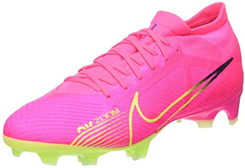Nike Herren Zoom Vapor 15 PRO FG Fussballschuh, PINK Blast/Volt-Gridiron, 38.5 EU