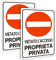 Vietato L'accesso Proprietà Privata Alluminio 7.8x11.8'' 2pz Metallo Riflettente per Uso Interno o Esterno,Resistente UV,Resistente alle Intemperie