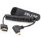 ZBLZGP Cable HDMI 2.1 con núcleo superconductor, blindado para cámaras Sony A7III, A7IV, videocámara Sony PMW F55, monitores profesionales 8K, curvatura derecha, Mirco HDMI a HDMI