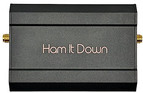 Convertidor Descendente Nooelec Ham It Down 3 GHz: ¡Extiende la Frecuencia de su RTL-SDR o Radio a 3,1 GHz! Reciba Transmisiones UHF y Banda L. TCXO, Conectividad SMA y Múltiples Opciones de Energía