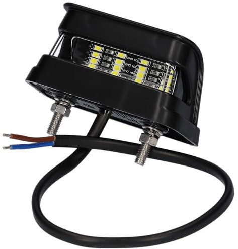 SAMETRUCK LED Kennzeichenbeleuchtung Nummernschild 4LED PKW LKW Anhänger Auflieger 12V 24V