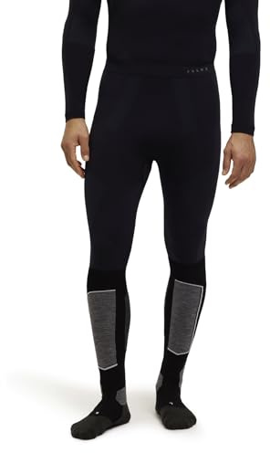 FALKE Men's Warm Long Sports Functional Tights Thermal Underwear For Mild