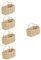 Toyvian 5stücke Mini Woven Basket Für Puppenhaus Maßstab Rattan Lagerkorb Für Miniatur Deko Für Projekte Und Landschaften Handgefertigte Aufbewahrungslösung