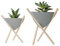 Little Planter 2er Blumentopf Set mit Füßen. Flower Pot, Blumenständer fürs Zuhause, Pflanzentopf, Anzuchtöpfe, Pflanzkübel, Sukkulententopf, Kaktustopf, Pflanztöpfe, Deko, Kräutertopf, Blumentöpfe