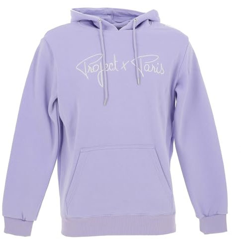 Sweat à Capuche Signature Purple Heather L