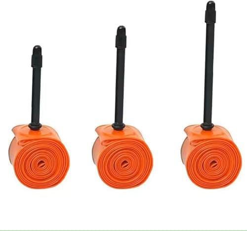 IMPALAPRO TPU Schlauch MTB 29, 27,5 und 26 Zoll, Ultraleicht (56-66g), kompakt und widerstandsfähig gegen Pannen, für Reifen 1.75-2.4 mit französischem Ventil Presta 45 mm (2 STK. 29'')