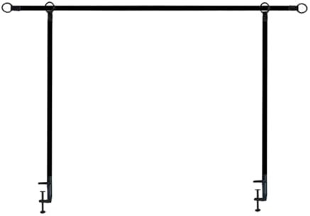 LOVIVER over The Table Rod Stand with Clamps,Balloon Flower Arch Stand Table Arch for Halloween Party,Thanksgiving Holiday Decoration