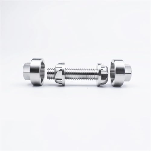 Tornillos antirrobo de seguridad for pernos, tuercas for pernos M6 M8 M10, tornillos for pernos de acero inoxidable 304, accesorios for toldos de bicicletas de montaña y automóviles, luz LED(M8x40mm)