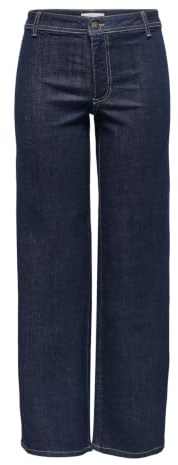 JDY Damen Jdyvanessa Midwaist Wide Jeans Dbd Denim Jdyvanessa Midwaist Wide Jeans Dbd Denim