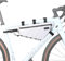 Rhinowalk Fahrradtasche, Fahrradrahmentasche, wasserdichte Fahrrad-Dreieckstasche, Fahrradtasche unter dem Schlauch, professionelles Fahrradzubehör 2,9L (XL), Weiß