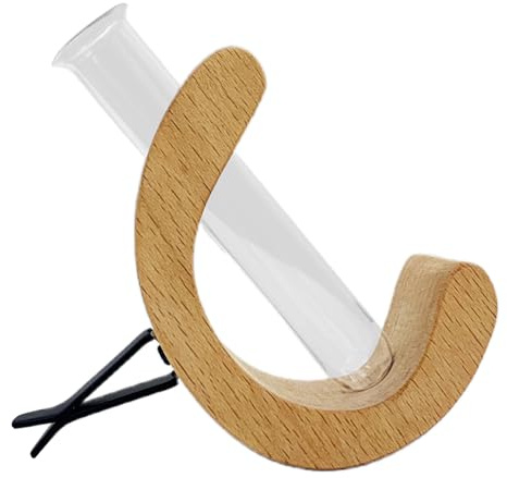 Buche Auto-Entlüftungs- -Pflanzenhalter Robuster Luftauslass-Vasen-Auto-Entlüftungsclip Glas-Blumenvasen-Clip Elegantes Design Für Auto-Entlüftungsklammer Für Geburtstag, Ostern, Weihnachten